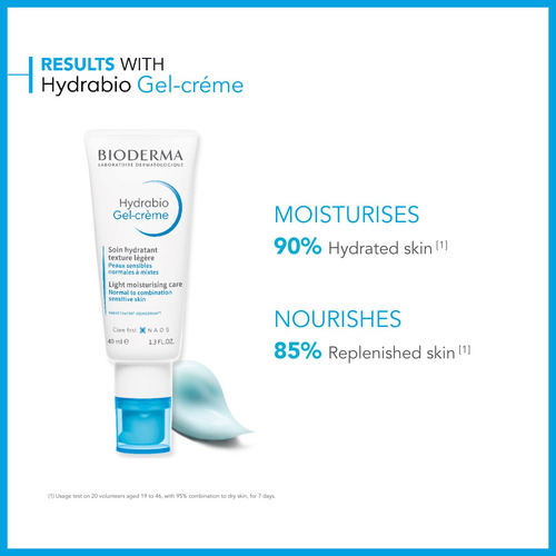 Crema Hidratante Bioderma Hydrabio En Gel, 40 Ml, Para Piel