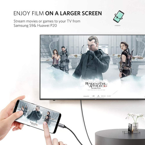 Ugreen Cable Usb C 3.1 - Hdmi 4k@60hz 5.4gbps Nylon Trenzado
