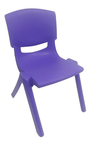 Silla Sillita Plastica Apilable Niños Colores Banfield 