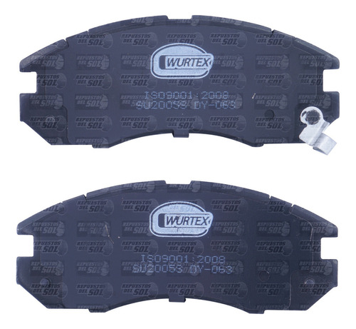 Pastillas Freno Del Para Subaru Legacy 1.8 1992 1997