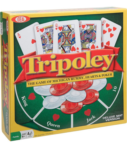 Juego De Cartas Tripoley Edición De Tapete De Lujo