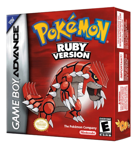 Pokémon Ruby Gba Juego Físico En Caja Con Protección