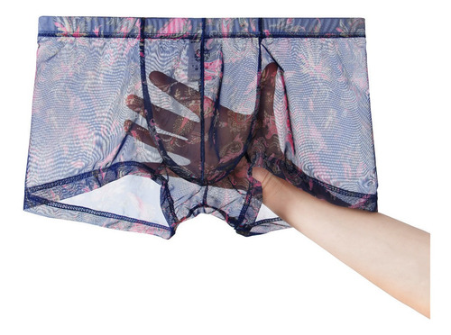 Calzoncillos Tipo Bóxer Para Hombre, Transparentes, Con Esta