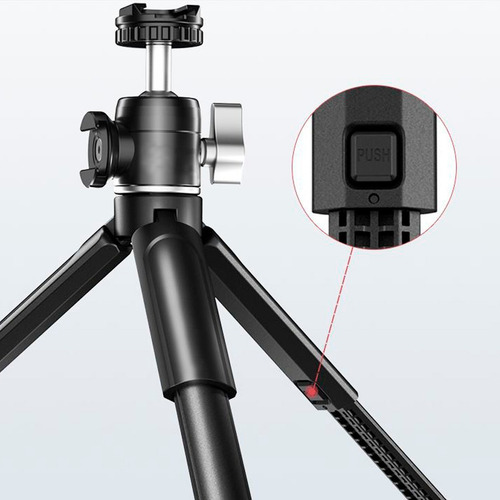 Imagen 2 de 8 de Mini Trípode Mesa Mt-14 Con Patas Extensibles + Rótula U60