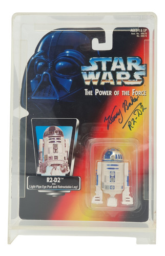 Figura Star Wars R2-d2 Kenner Autografiado Por Kenny Baker