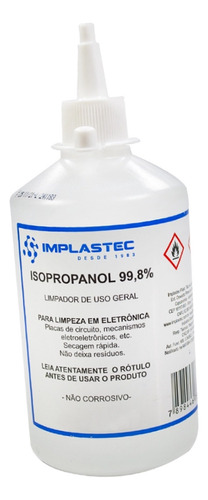 Álcool Isopropílico 110ml Com Bico - Implastec