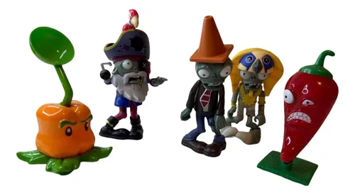 Set 21 Figuras Plantas Vs Zombie Calidad Diseño