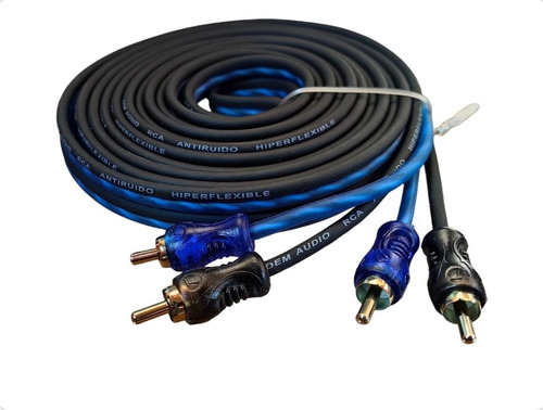 Cable De Audio Auxiliar Rca Macho 3.6mtrs Mp3 Dem Audio 5pzs