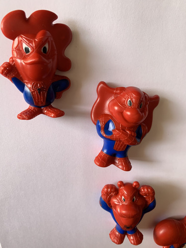 Colección 4 Figuras Completa Spiderman- Kelloggs Originales (Usado)