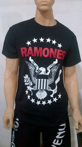 Remera De Rock  De Ramones
