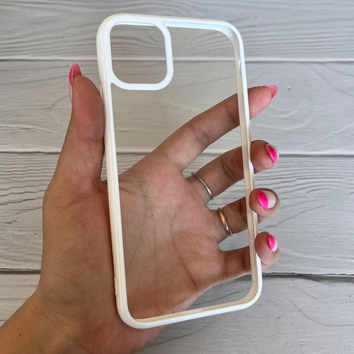 Funda Acrilico Colores Linea Para iPhone - Coolcase