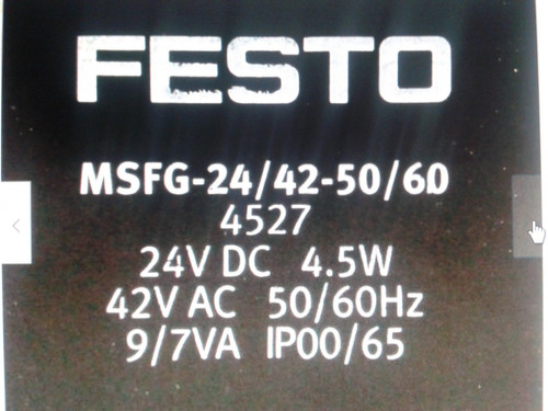 Bobina Festo Msfg-24-42/50/60 24 Vdc Electrovalvula