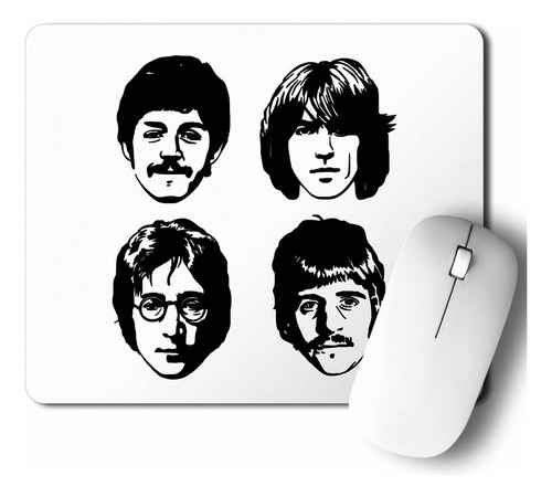 Mouse Pad The Beatles Vector (d0658 Boleto.store)