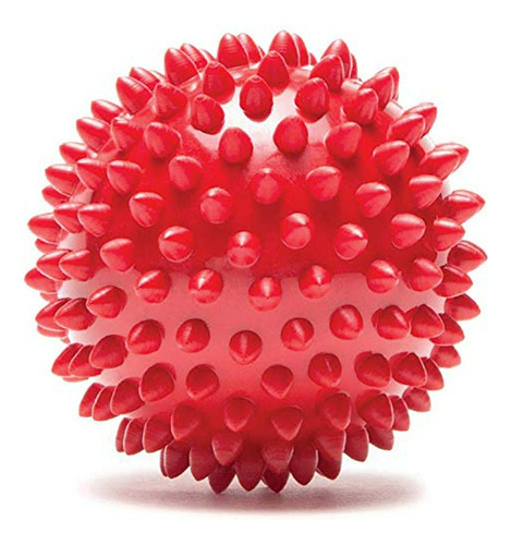 Pro-tec Athletics High Density Spiky Massage Ball, Rojo