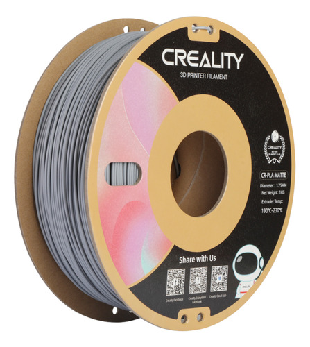 Filamento 3d Creality Cr-pla Matte Fosco Várias Cores 1kg