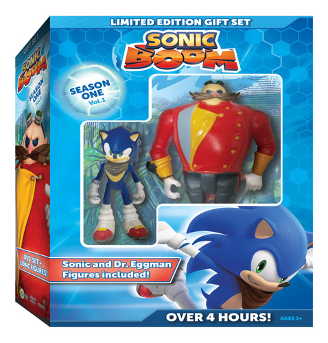 Sonic Boom: Primera Temporada, Volumen Uno Con Figuras De So