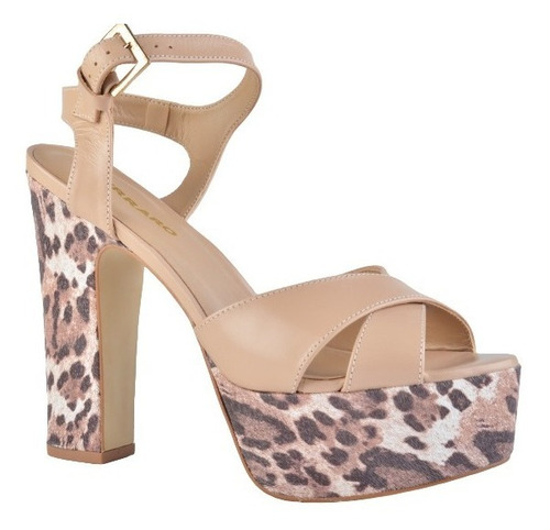 Sandalias Zapatos Cuero De Mujer Vallarta Ss2020 - Ferraro
