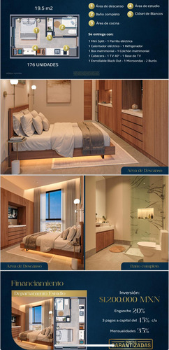 Departamentos Llave En Mano Tipo Lofts Y Estudios En Venta En Merida, Yucatan