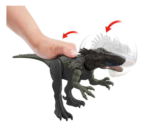 Jurassic World Dryptosaurus Rugido Salvaje Dino Trackers