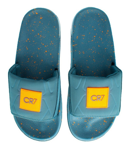Imagen 4 de 4 de Sandalias Casual Cr7 Gris Cr707gn Moletto