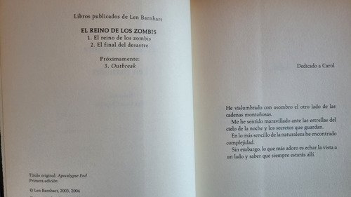 Imagen 6 de 9 de El Reino De Los Zombis + El Final Del Desastre Len Barnhart