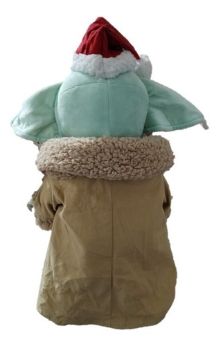 Disney Star Wars Peluche - Bebé Yoda Con Gorro Navidad 43 Cm