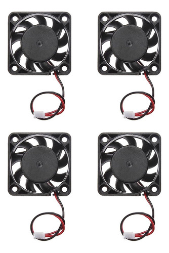 4pieces 12v 3pin 40mm Mini 4cm Ventilador Silencioso 2024