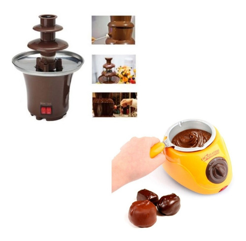 Pack Fondue Chocolate Maquina Chocolate + Cascada Chocolate