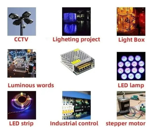 Fuente De Poder Switching 12v 5a Transformador 60w / 217016