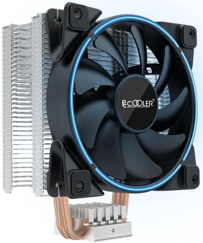 Disipador Pccoolergi X3 V2 Procesadores Intel Azul Fan 120mm