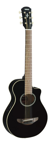 Violão acústico Yamaha APXT2 para destros black brilhante