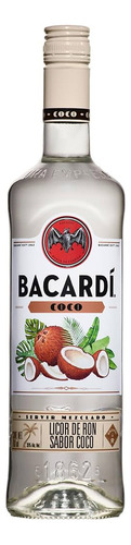 Pack De 2 Licor De Ron Bacardí De Coco 700 Ml