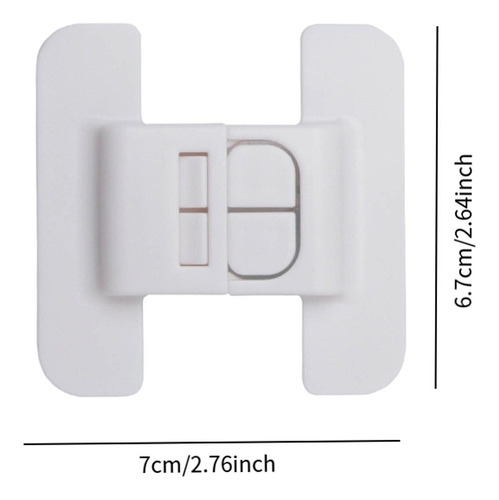 4x Locks Freezer Locks Portátiles De Cierre Automático