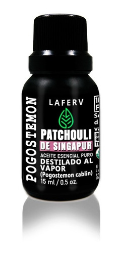  Aceite Esencial Pachulí 15 Ml 100% Puro Orgánico Indonesia