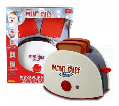 Brinquedo Torradeira Iantil Mini Chef Xalingo 03965