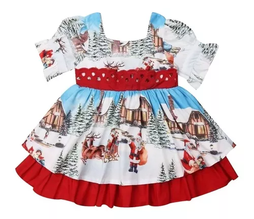 Vestido de Natal para boneca reborn