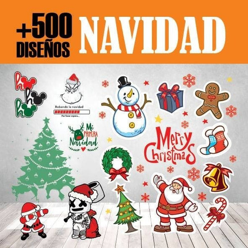 Pack Vector Diseño Navidad Sublimacion Serigrafia Vinil 