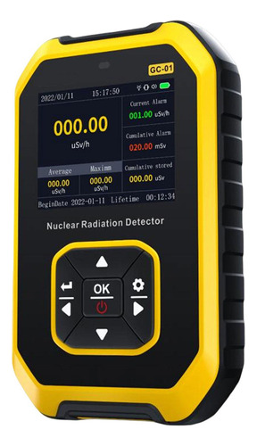 Monitor Recargable Geiger Contador Radiations Geiger