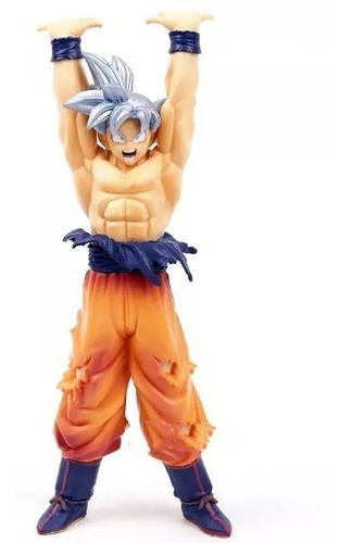 Goku Ultra 25 Cm Instinto Dragon Ball Z Genkidama Figura