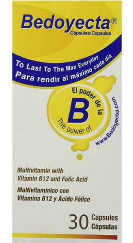 Bedoyecta Multivitaminas 30 Cps