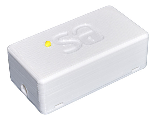 Módulo Rele De Potencia Sirena Luz Portón Na/nc Multiuso 12v Color Blanco