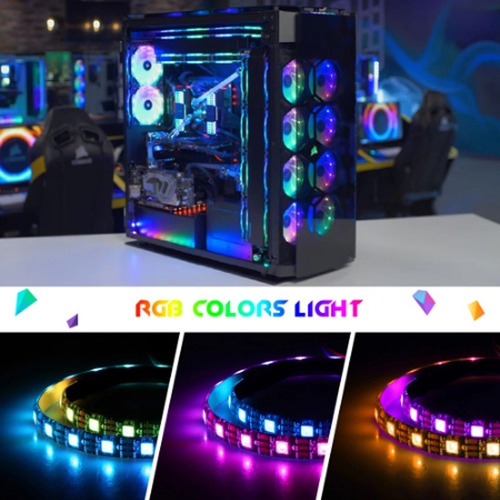 Imagem 6 de 6 de Fita Led Endereçável Ws2812b Ws2812 5v 60 Leds 1 Metro