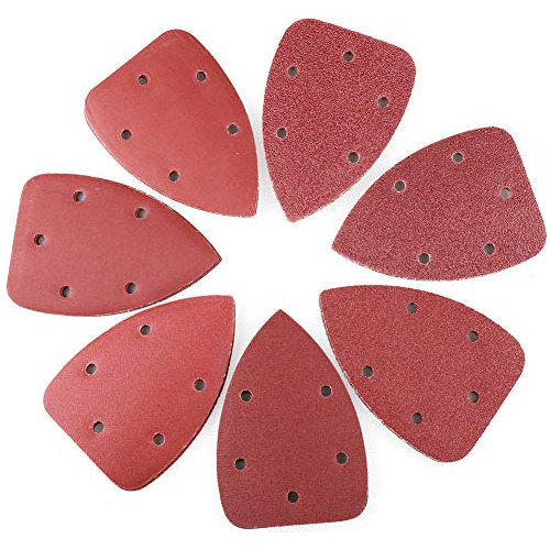 Lotfancy Mouse Detail Sander Papel De Lija, 70pcs 40 60 80 1