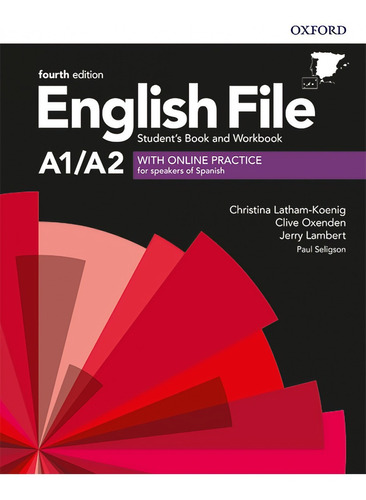 Libro English File A1 A2 Elementary Student S Workbook Witho