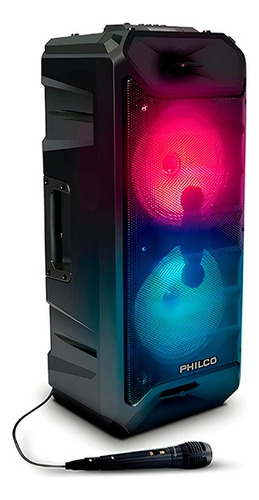 Parlante Karaoke Bt Philco Rgb Con Mic 7000w  - Revogames