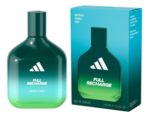 Adidas Full Recharge Perfume Para Hombre Edp 100 Ml