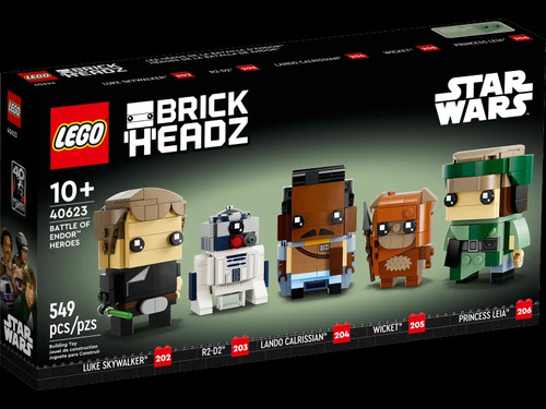 Lego Star Wars Brickheadz Heroes Batalla De Endor Heroes