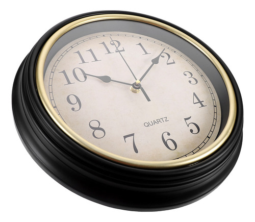 Reloj De Pared Redondo, Silencioso Y Que No Hace Tictac, Vin