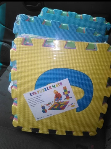 Imagen 2 de 4 de Alfombra De Foami Bebe 10 Piezas De 30x30cms C/u