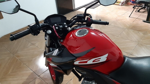 Imagem 7 de 8 de Honda Cb 250 Twister Cbs 2020 Vermelha